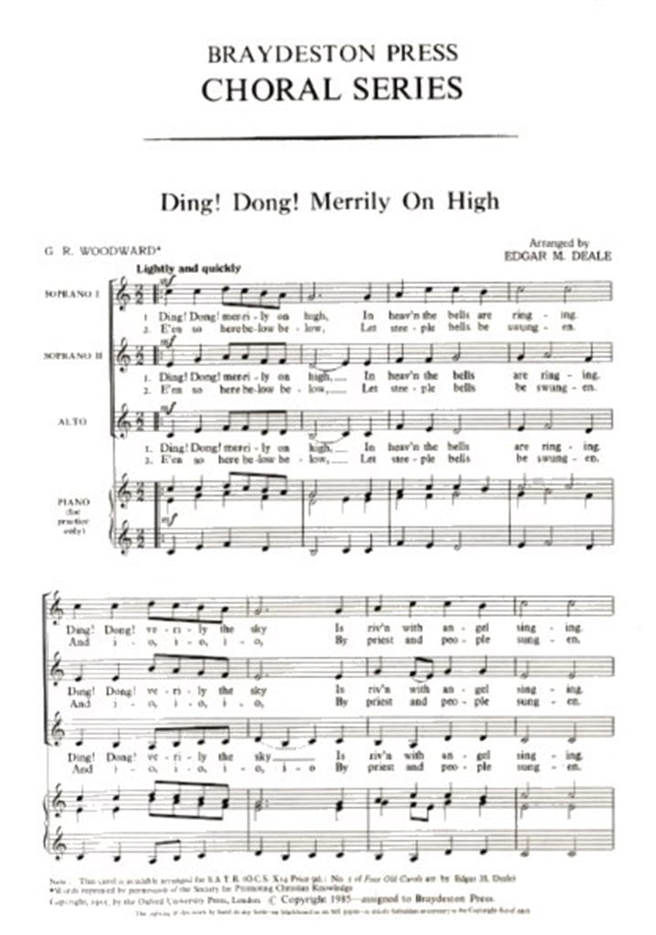Ding dong Merrily on High
